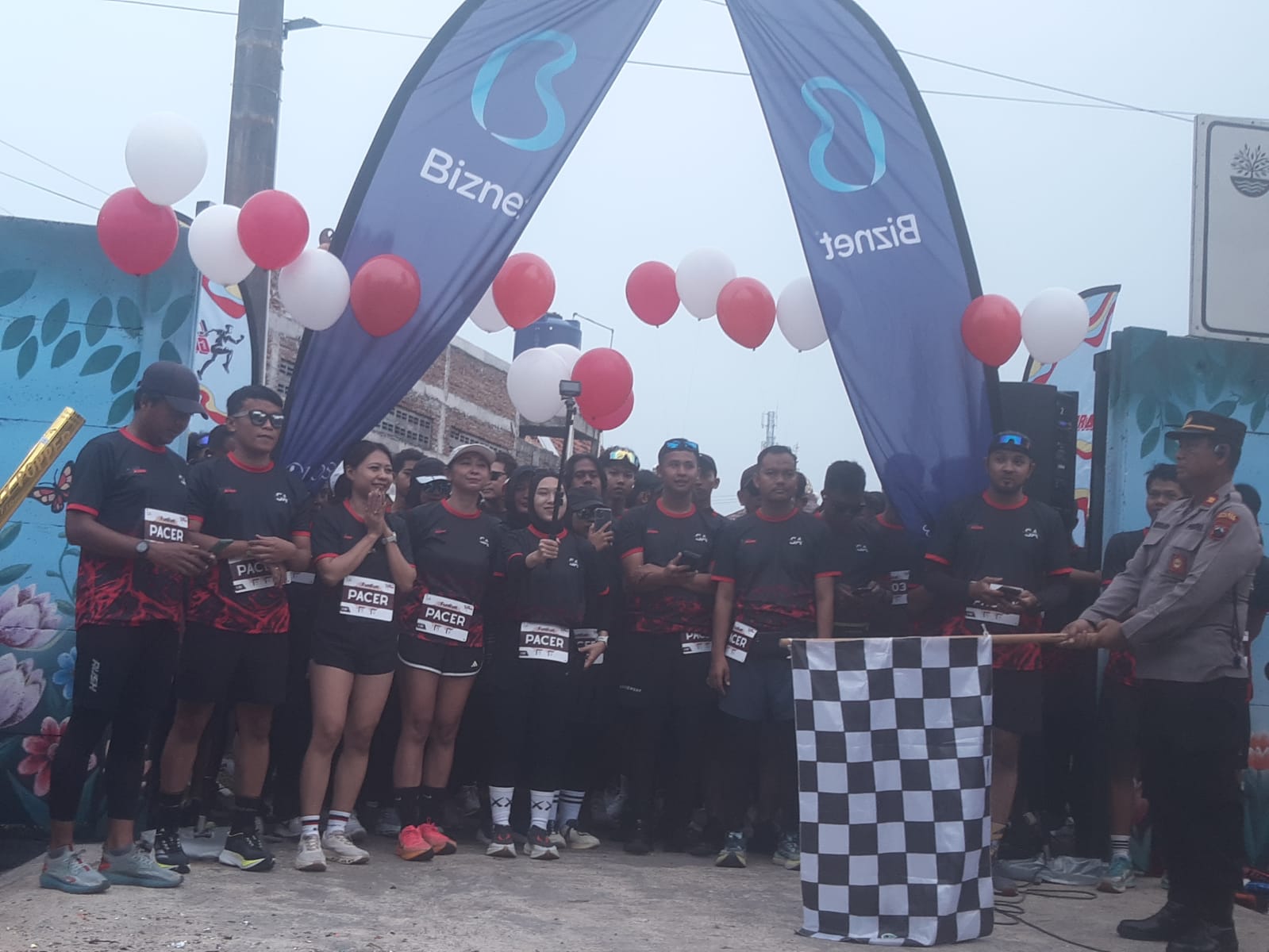 Lari Gembira” Sambangi Klaten, Langkah Ringan Menebar Semangat Sehat