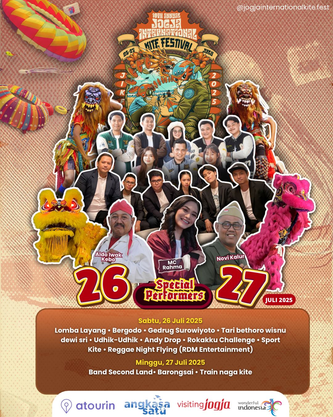 Langit Jogja Menari: Puncak JIKF 2025 Rayakan Harmoni Angin dan Budaya