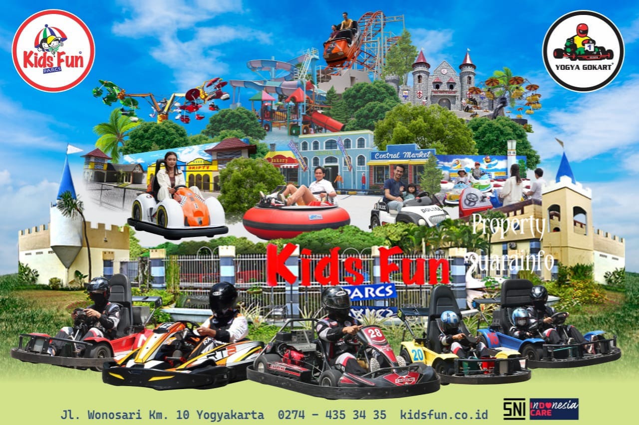 Kids Fun Yogyakarta, Taman Rekreasi Keluarga Outdoor Terlengkap di Kota Pelajar
