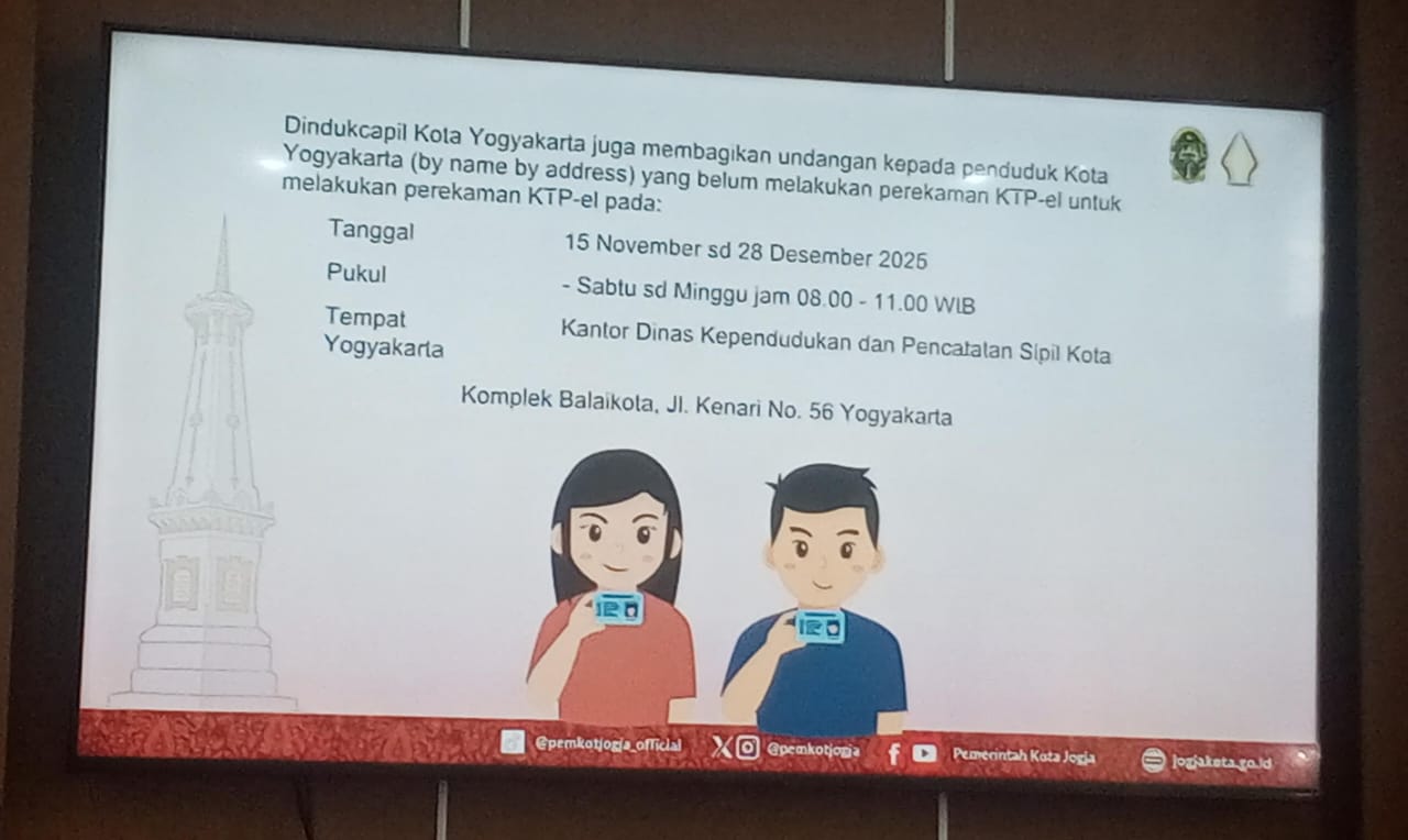 Pemkot Yogyakarta Gencarkan Aktivasi IKD Melalui Dindukcapil