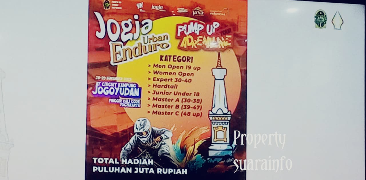 Urban Enduro 2025′ Hadir Pertama Kali di Jantung Kota Yogyakarta