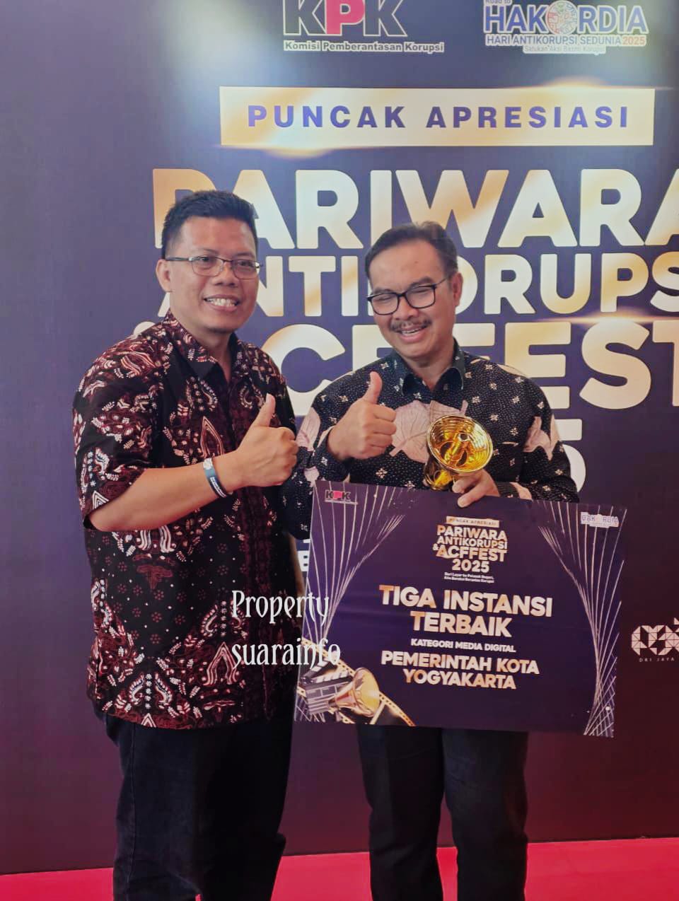 Kampanye”Pemkot Yogyakarta Raih Penghargaan ACFFEST 2025