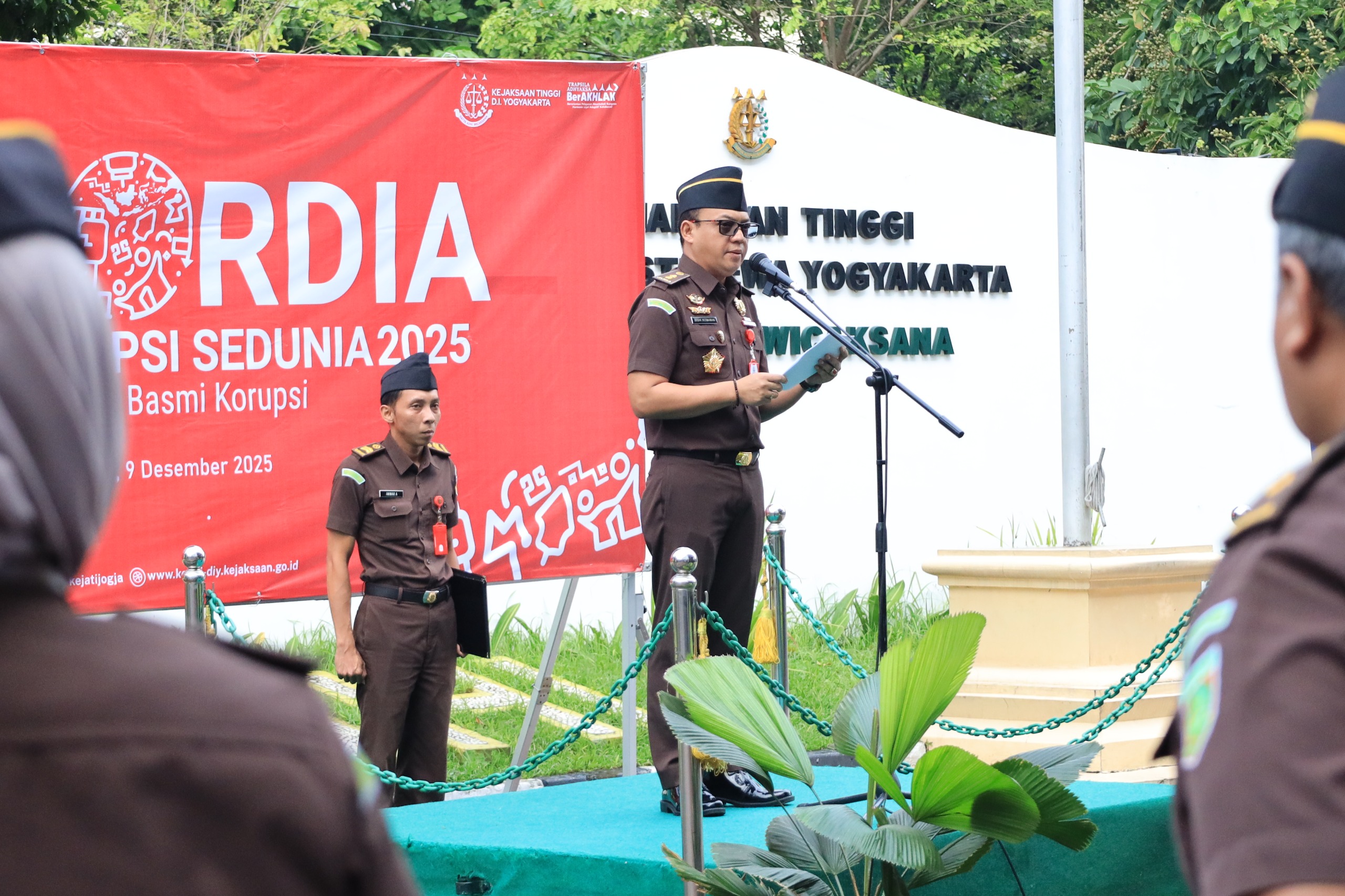 Kejati DIY Tegaskan’Berantas Korupsi’Peringatan HAKORDIA 2025