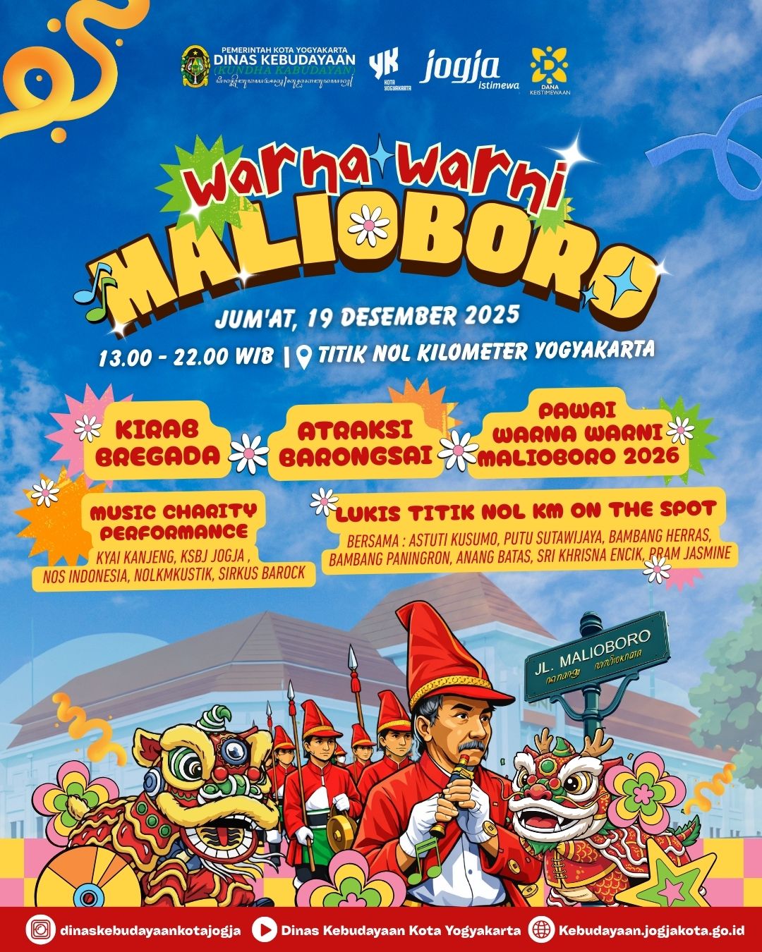 Warna-Warni Malioboro, Napas Sehat Seni Budaya di Kota Jogja