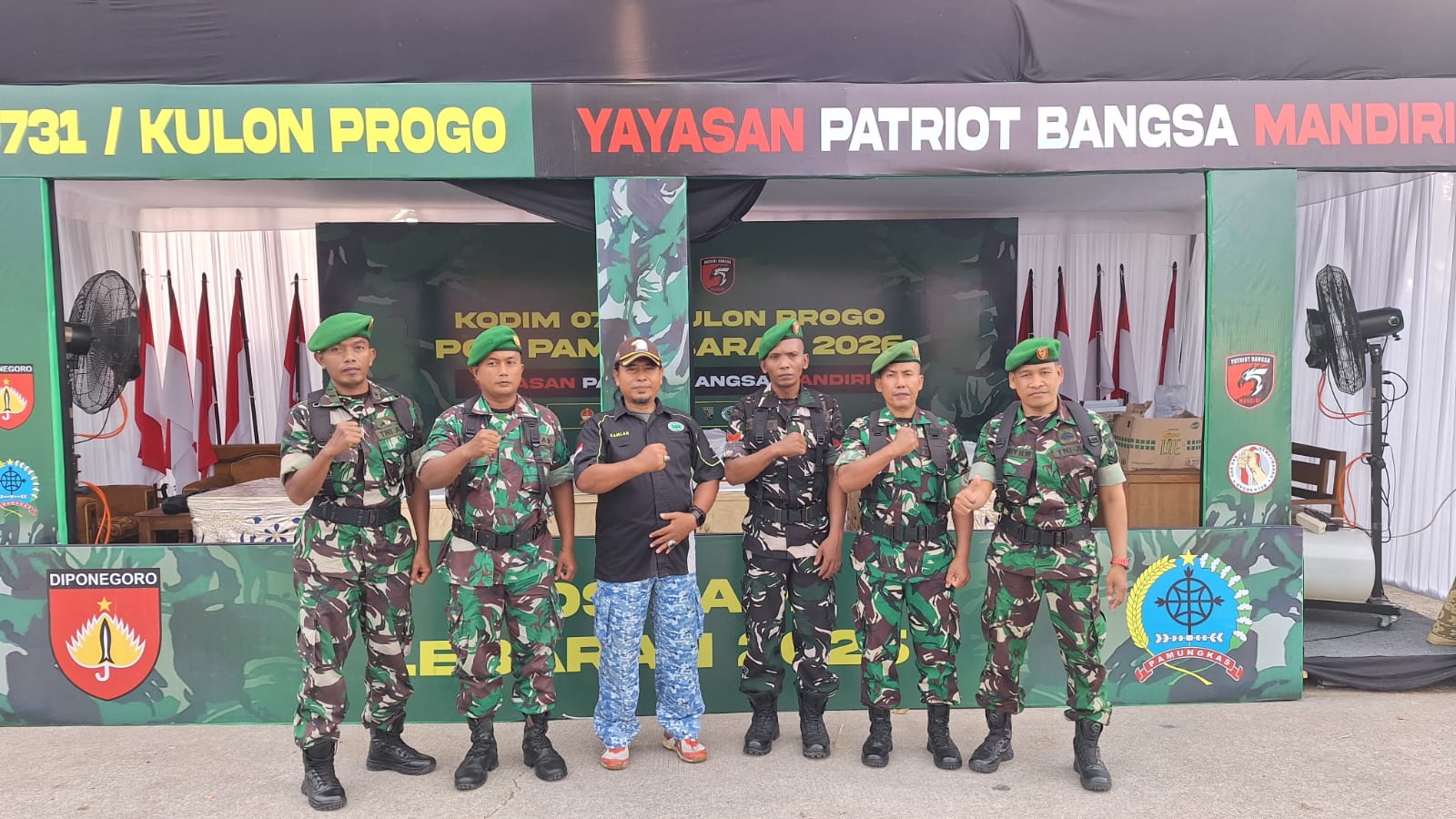 Kodim 0731 Hadir di Titik Rawan, Mudik Lebaran Lebih Nyaman