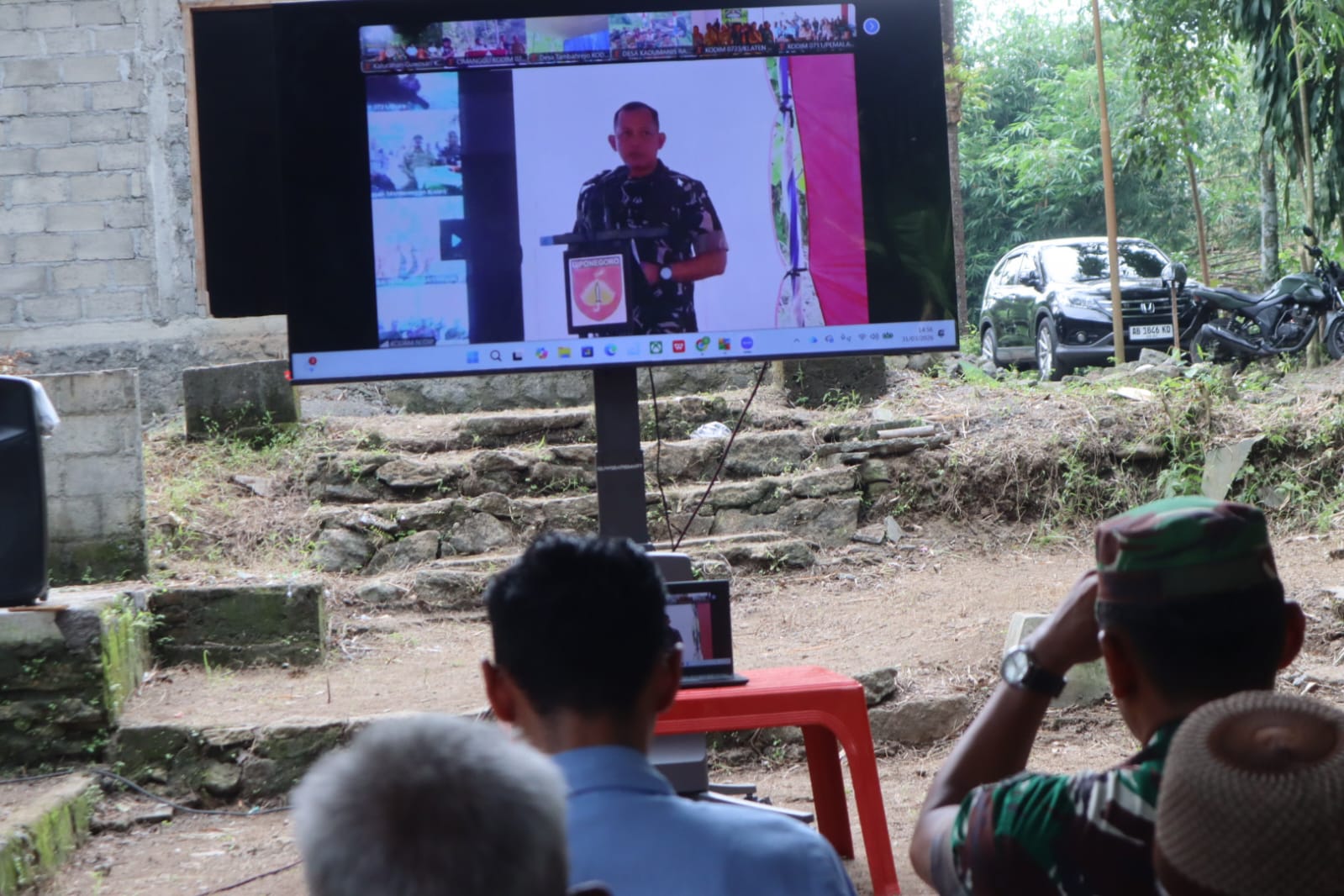 Kodim 0729 Hadiri Groundbreaking Jembatan Garuda Tahap III–IV