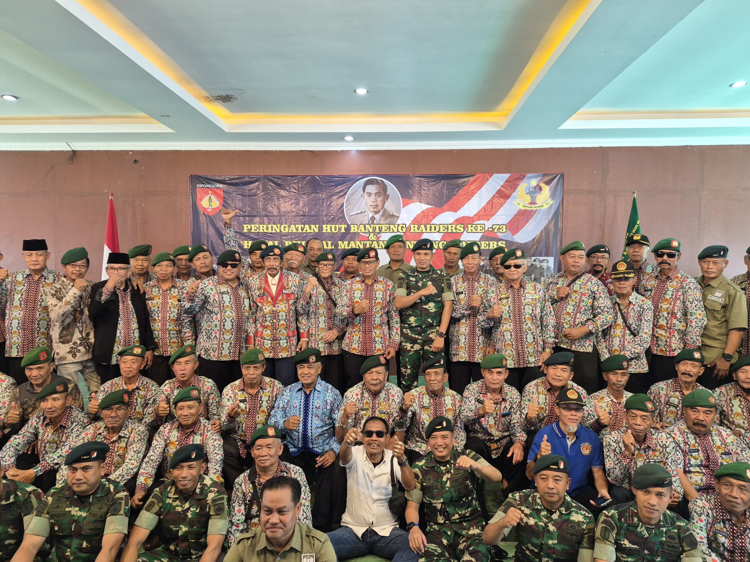 HUT Banteng Raiders Bantul 2026′ Ratusan Purnawirawan Hadir