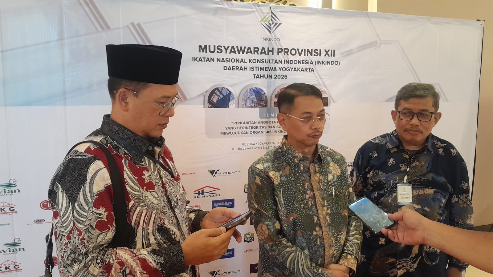 Pelantikan INKINDO DIY 2026–2030′ Maju Bersinergi Profesional