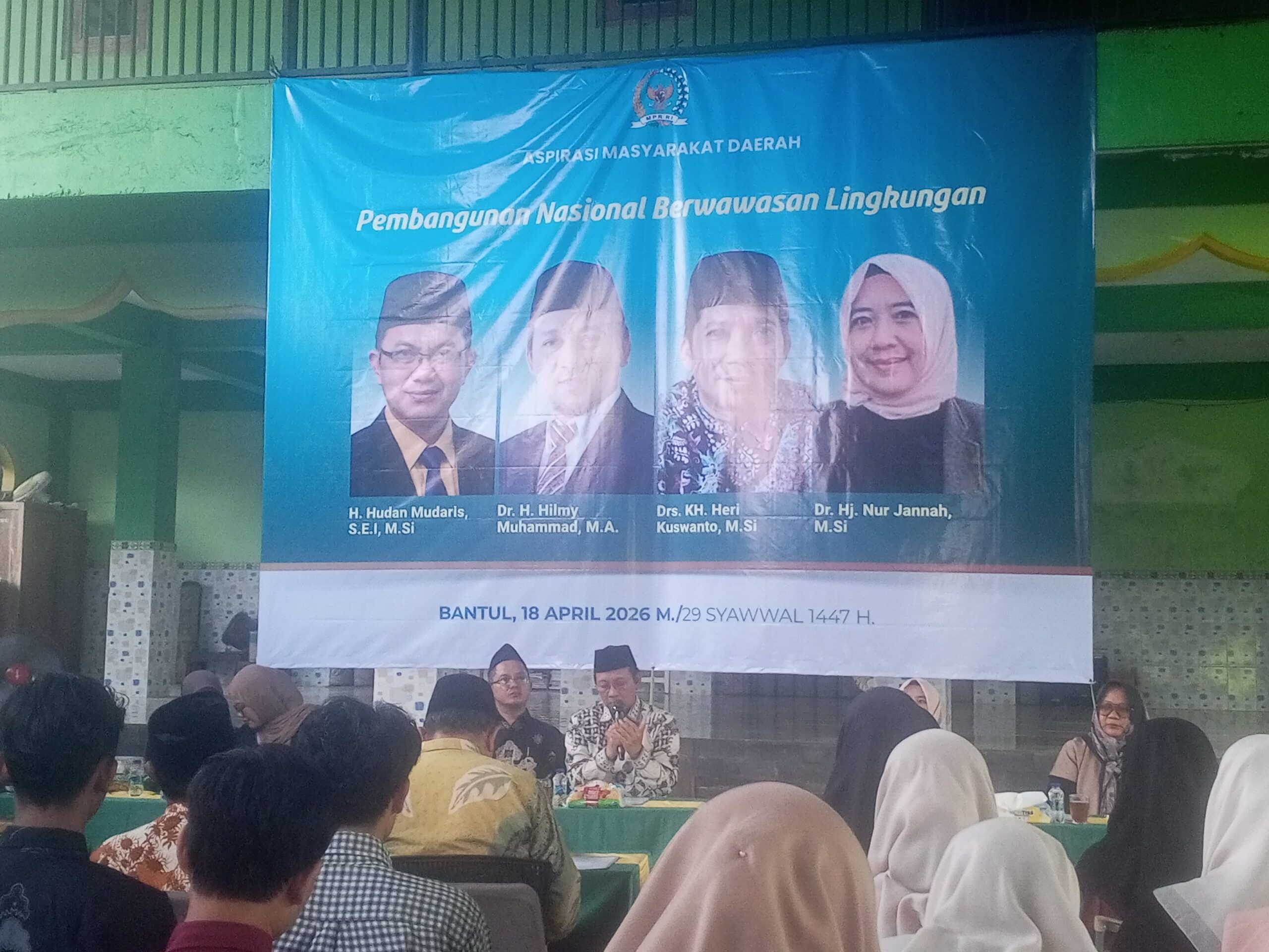 Gus Hilmy’ Hadiri Aspirasi Masyarakat Daerah di Bantul