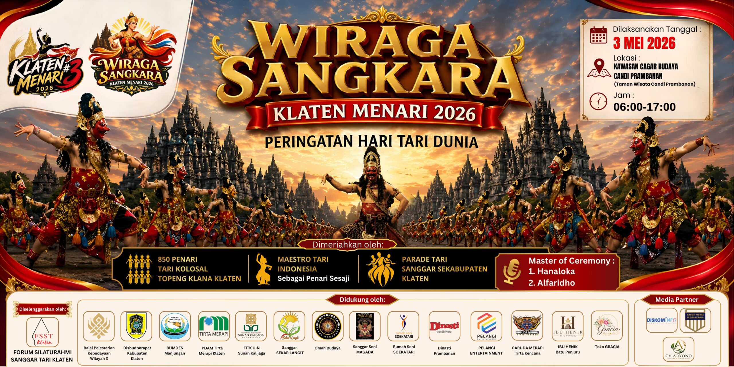 Wiraga Sangkara Klaten Menari 2026 Doa dalam Gerak