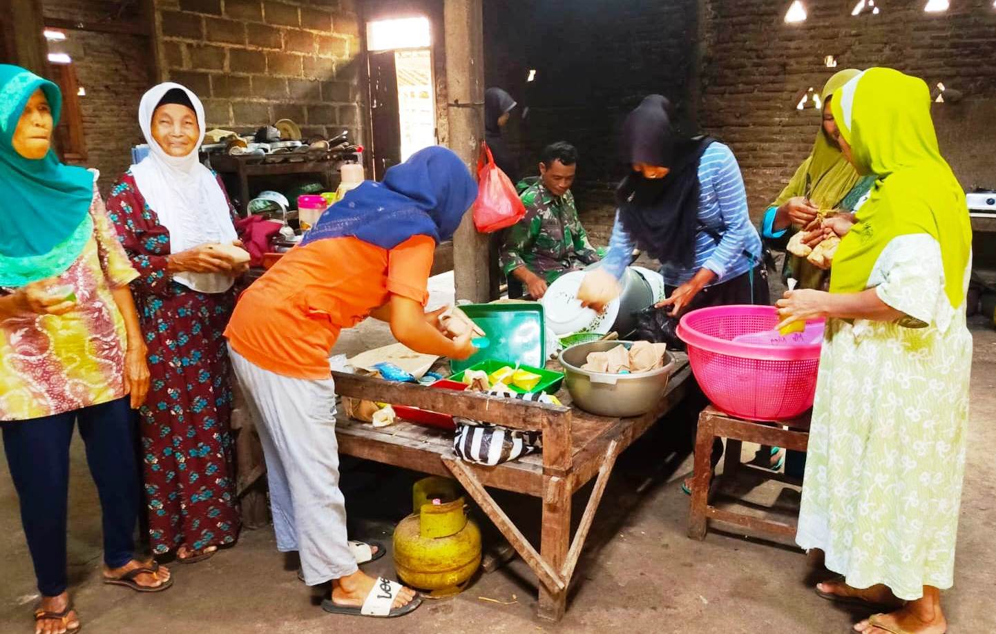 Ibu-Ibu Kulon Progo Tetap Semangat di Dapur, Dukung TMMD 2026