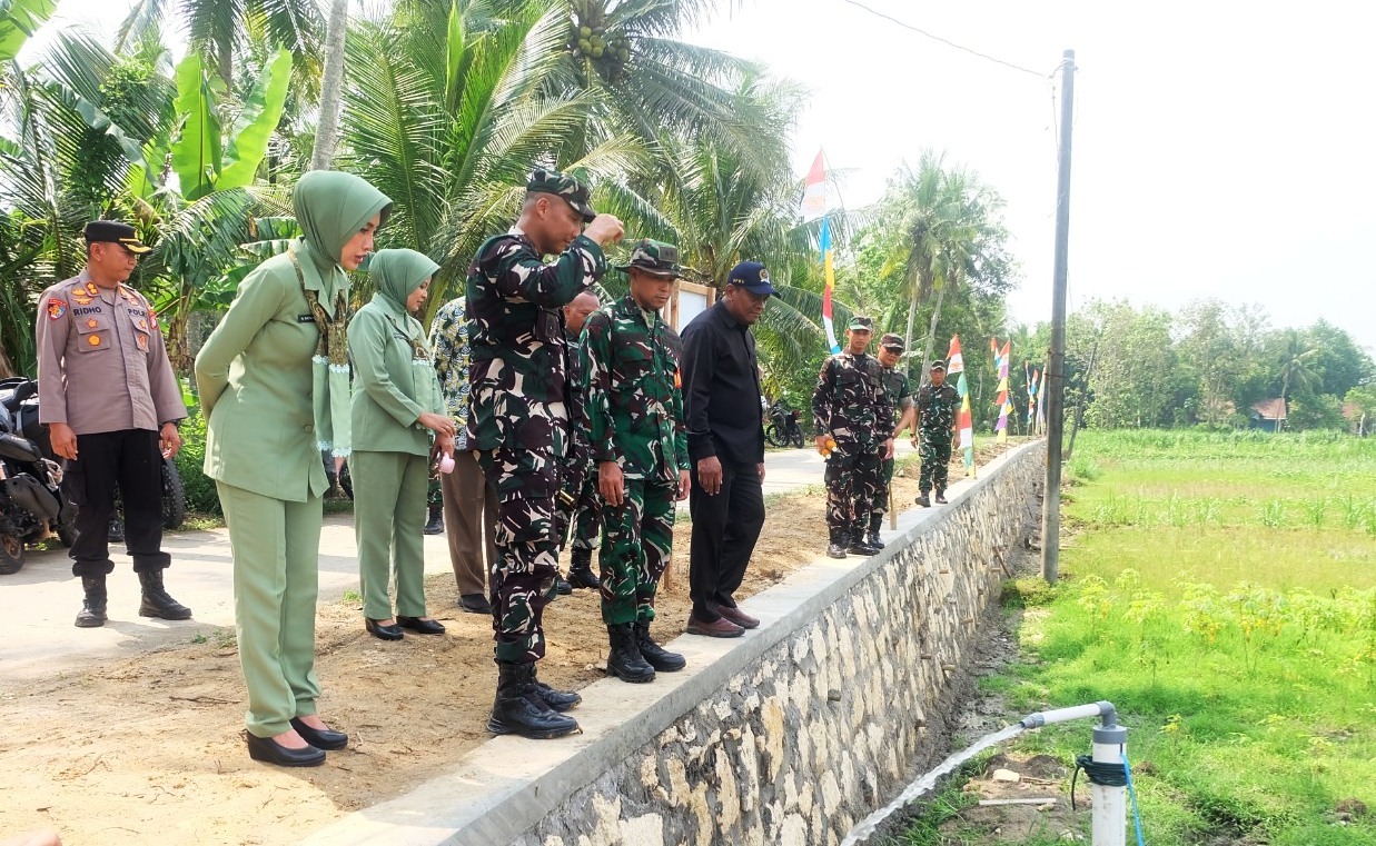 TMMD 128 Sidorejo Resmi Tingkatkan Infrastruktur Desa
