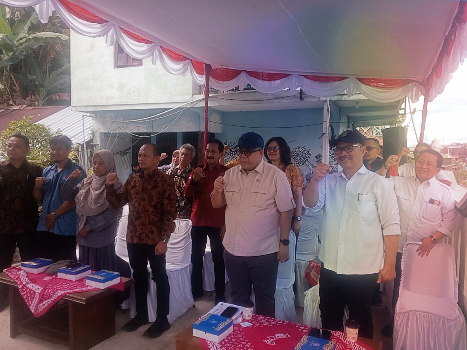 Wamen PKP Tinjau Kampung Lampion dan Permukiman Giwangan