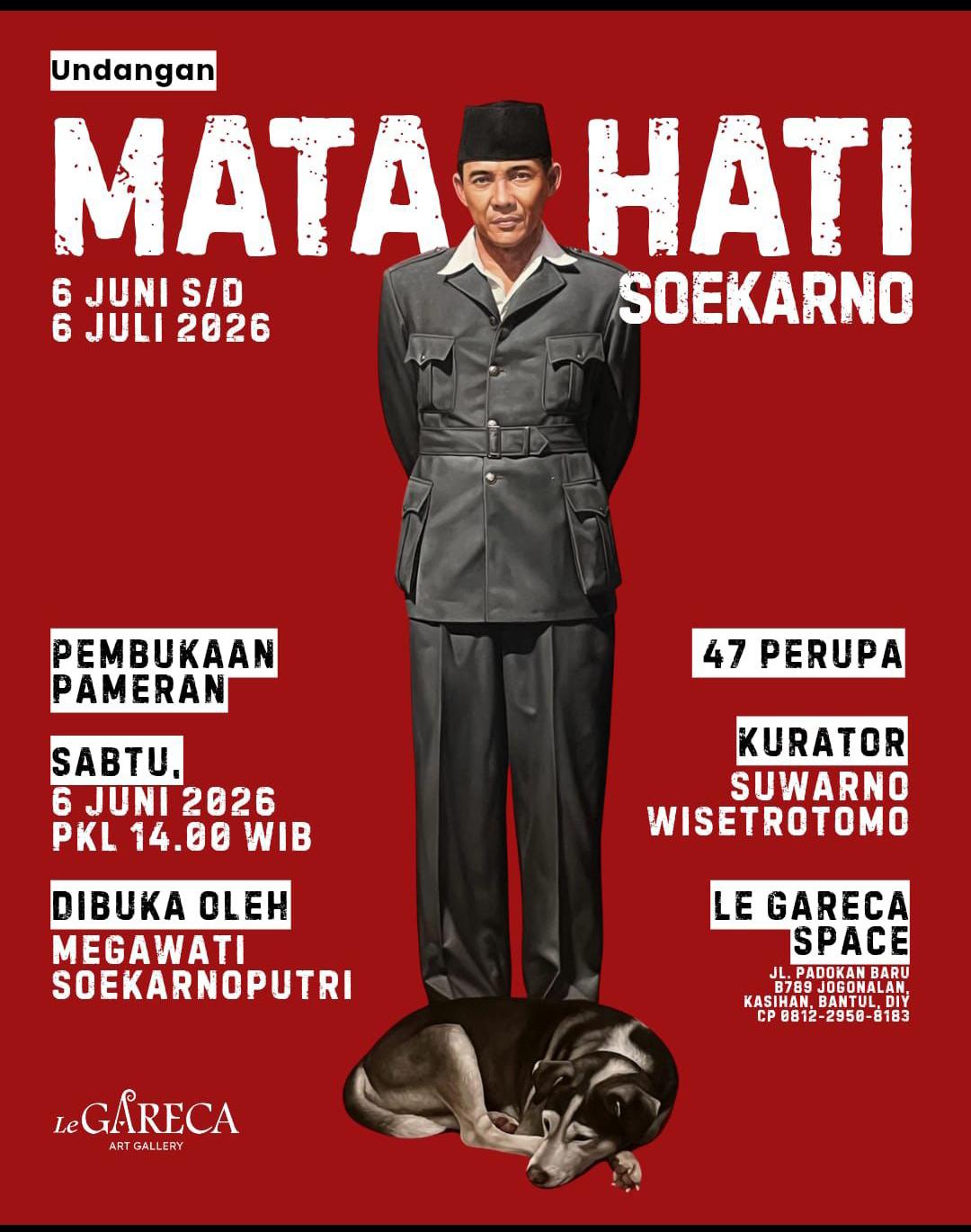 Mata Hati Soekarno, Membaca Sang Proklamator Lewat Seni Rupa