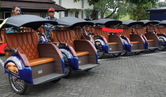 Transformasi Becak Listrik Dipercepat, Malioboro Bebas Betor 2028