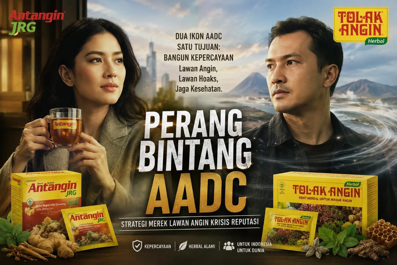 Perang Bintang AADC Warnai Persaingan Obat Herbal Masuk Angin