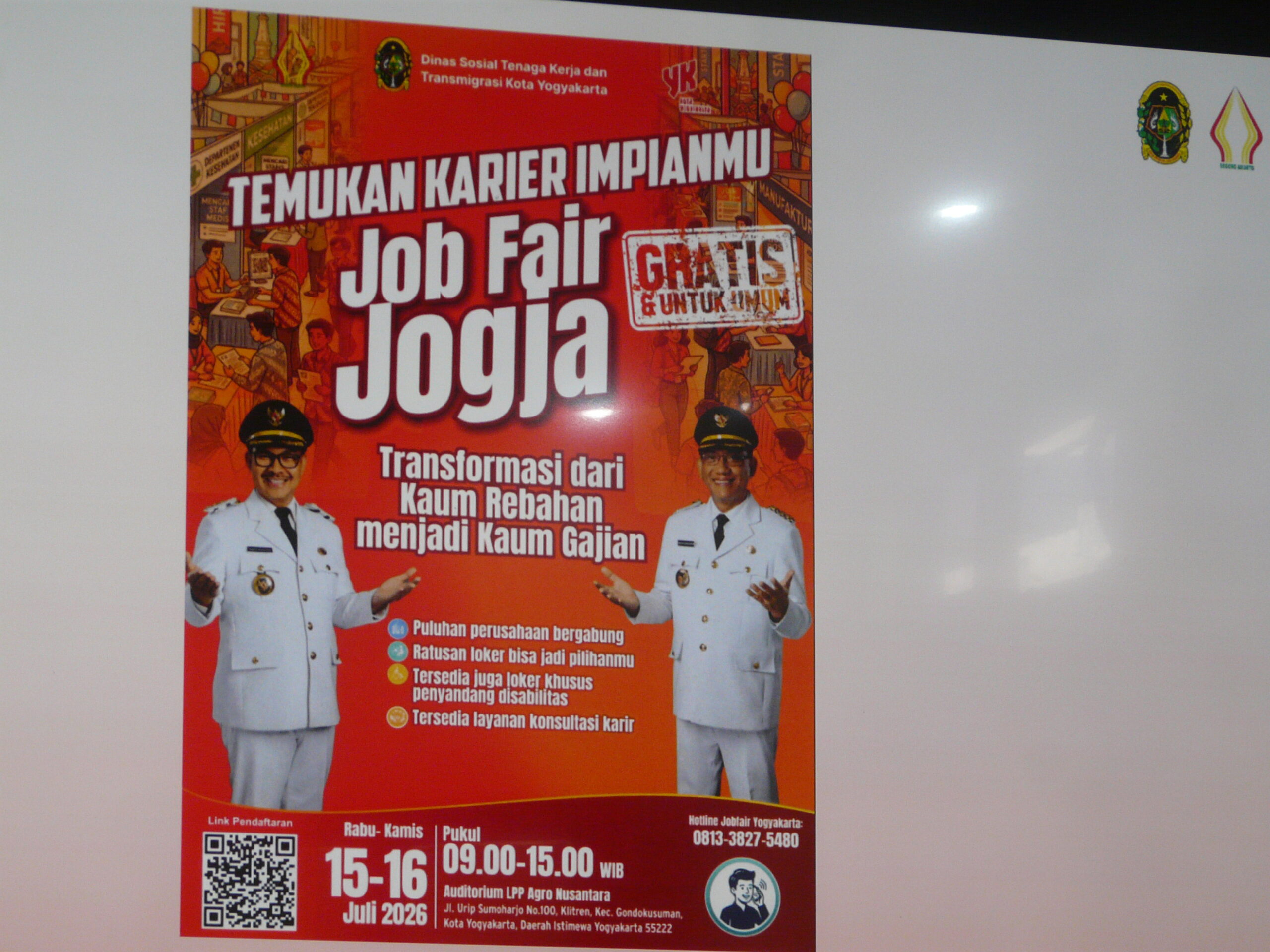 Job Fair Jogja 2026 Hadirkan Ratusan Lowongan Kerja