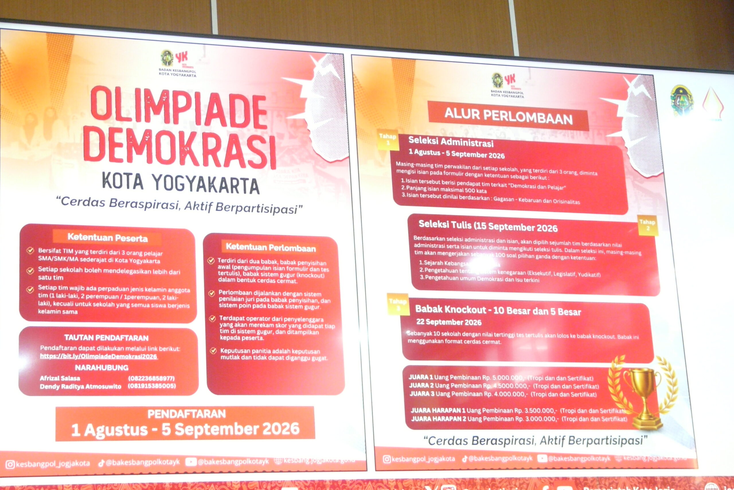 Kesbangpol Yogyakarta Ajak Anak Muda Melek Demokrasi