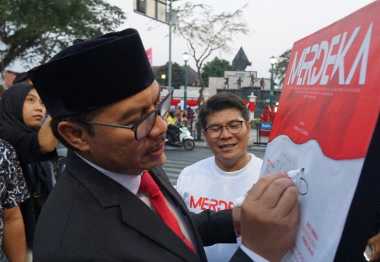 Pameran Merdeka Antara Hidupkan Titik Nol Yogyakarta