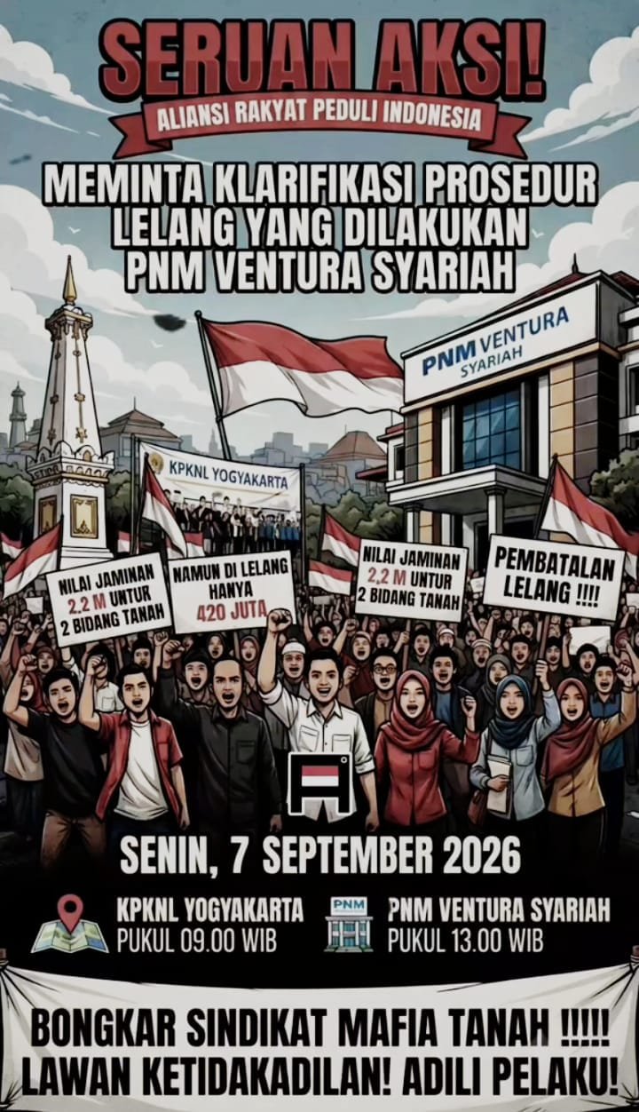 ARPI Minta Klarifikasi Lelang PNM Ventura Syariah