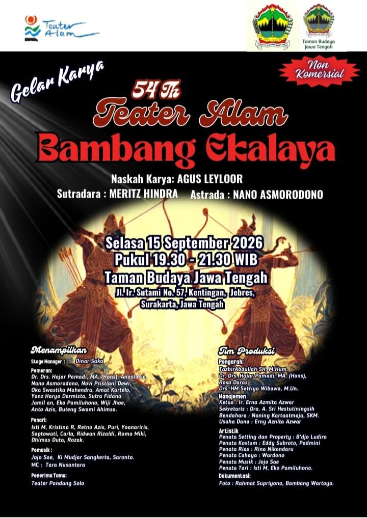 Teater Alam Kembali Menghidupkan Panggung
