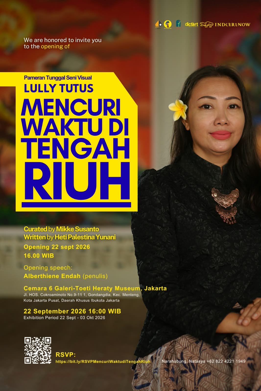 Lully Tutus “Mencuri Waktu” di Tengah Riuh Jakarta