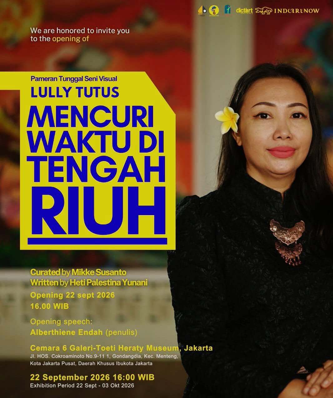 Lully Tutus “Mencuri Waktu” di Tengah Riuh Jakarta