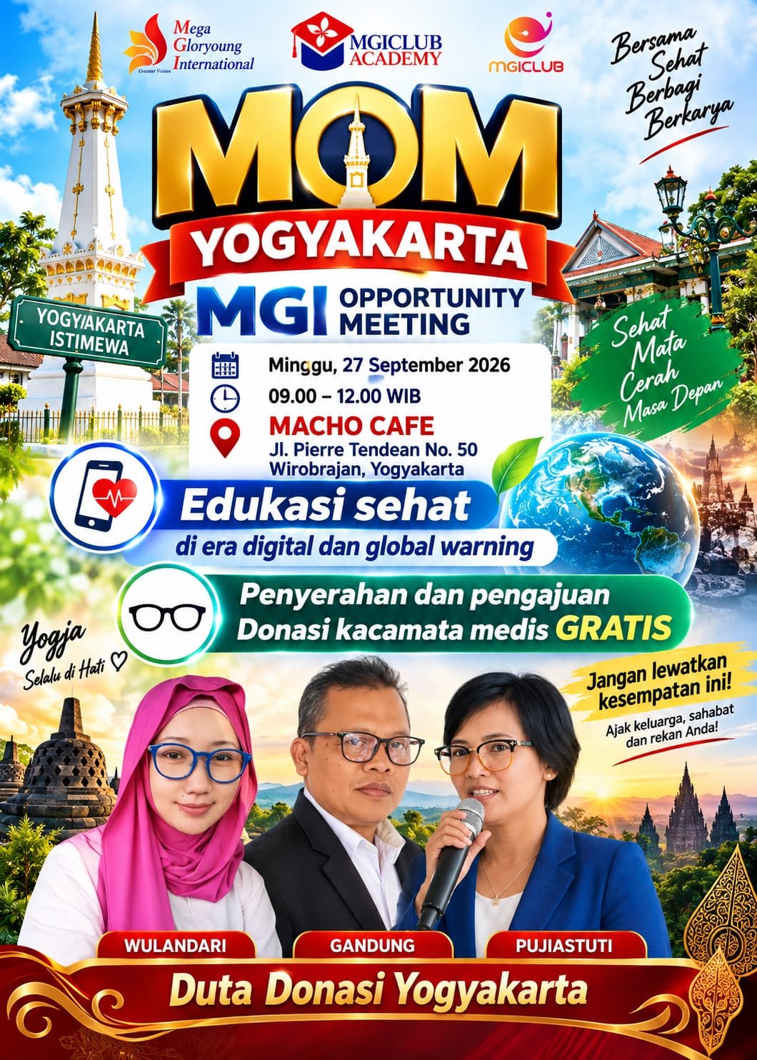 PT MGI Gelar Kegiatan Sosial di Yogyakarta
