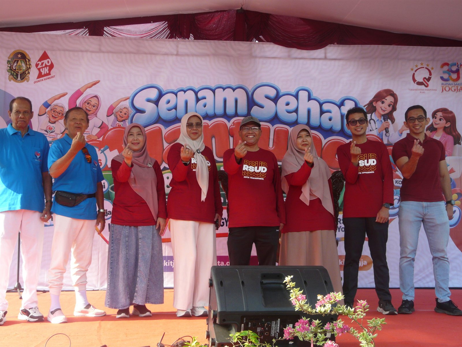 Senam Jantung Sehat, RS Jogja Luncurkan Komunitas Jantung